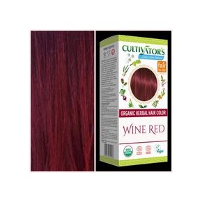 Coloration végétale biologique WINE RED (Vin Rouge) - CULTIVATOR'S