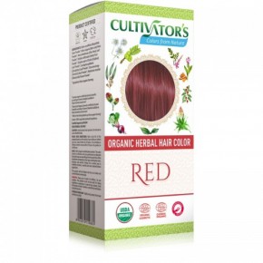 Coloration végétale biologique RED (Rouge) - CULTIVATOR'S