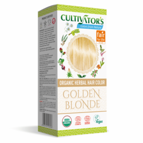 Coloration végétale biologique GOLDEN BLONDE (Blond doré) - CULTIVATOR'S