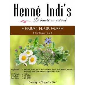 Formule lavante cheveux gras / Herbal hair wash (greasy hair)