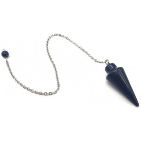 Pendule Goutte Obsidienne Noire 3cm