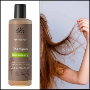 Shampoing cheveux fins au romarin (URTEKRAM)