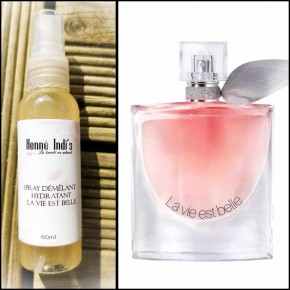 Spray hydratant et démêlant la vie est belle de Lancôme