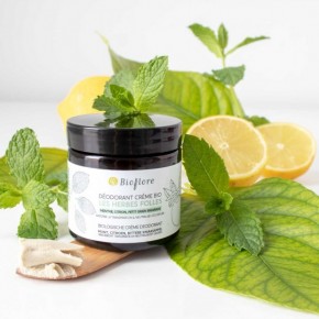 Les Herbes folles – Déodorant crème - BIOFLORE